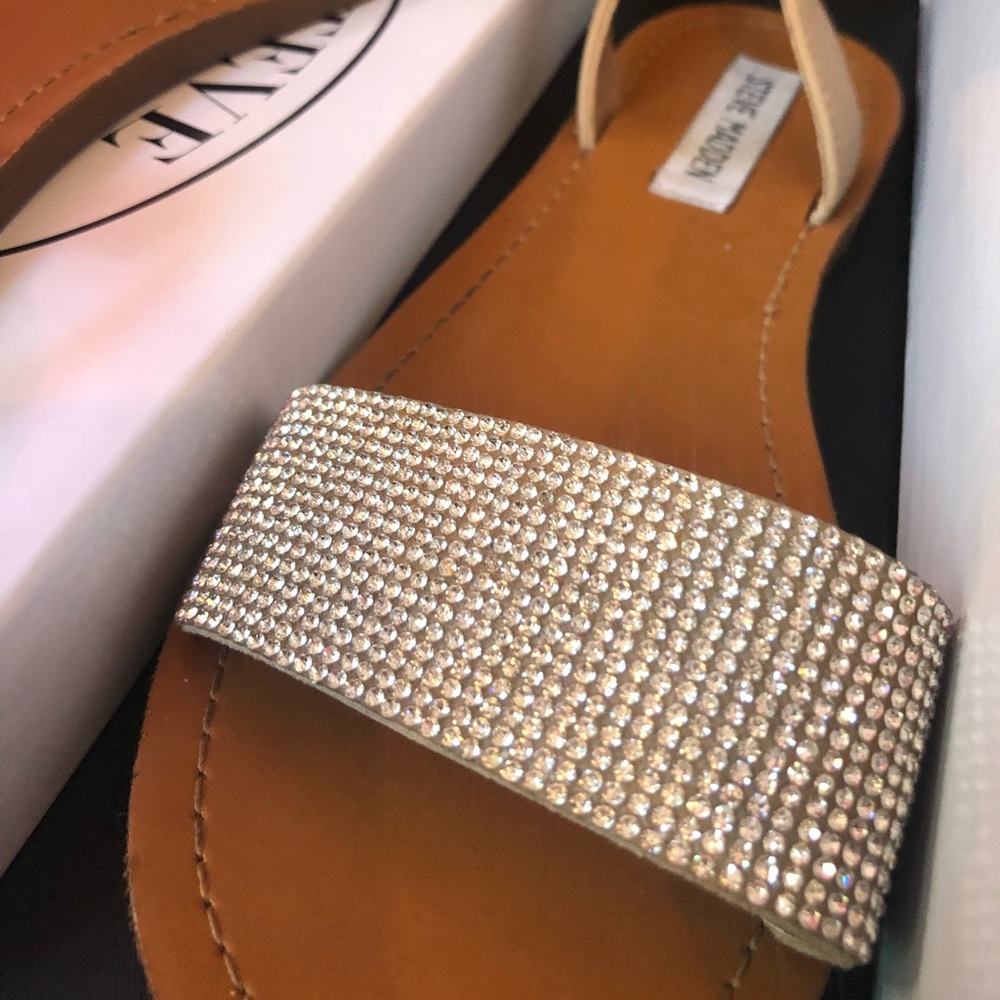Steve Madden Rhinestone Sandals